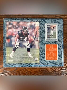 VINTAGE DENVER BRONCOS BILL ROMANOWSKI BRONCOS 1996-2001